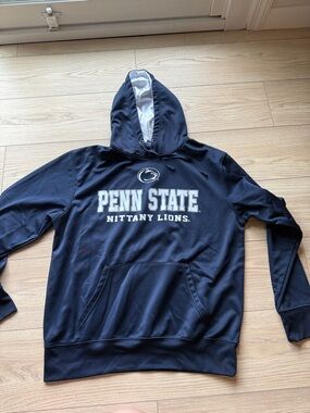Penn State Campus Heritage Navy and White Pullover Hoodie